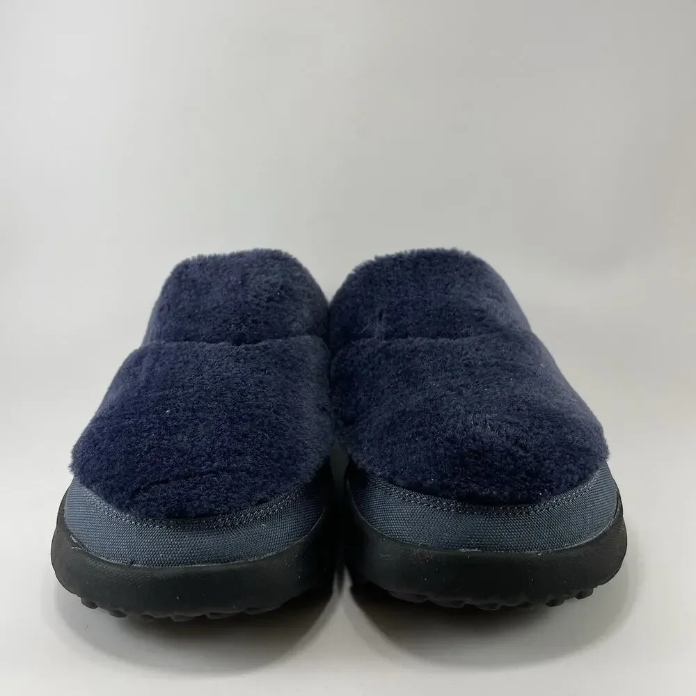 Merrell Hut Moc 2 Slide Cozy Mens Size 9 Sea Fleece Slip On Slippers Comfort